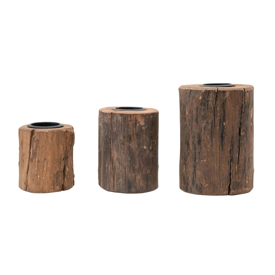 Reclaimed Wood and Tealight Holder