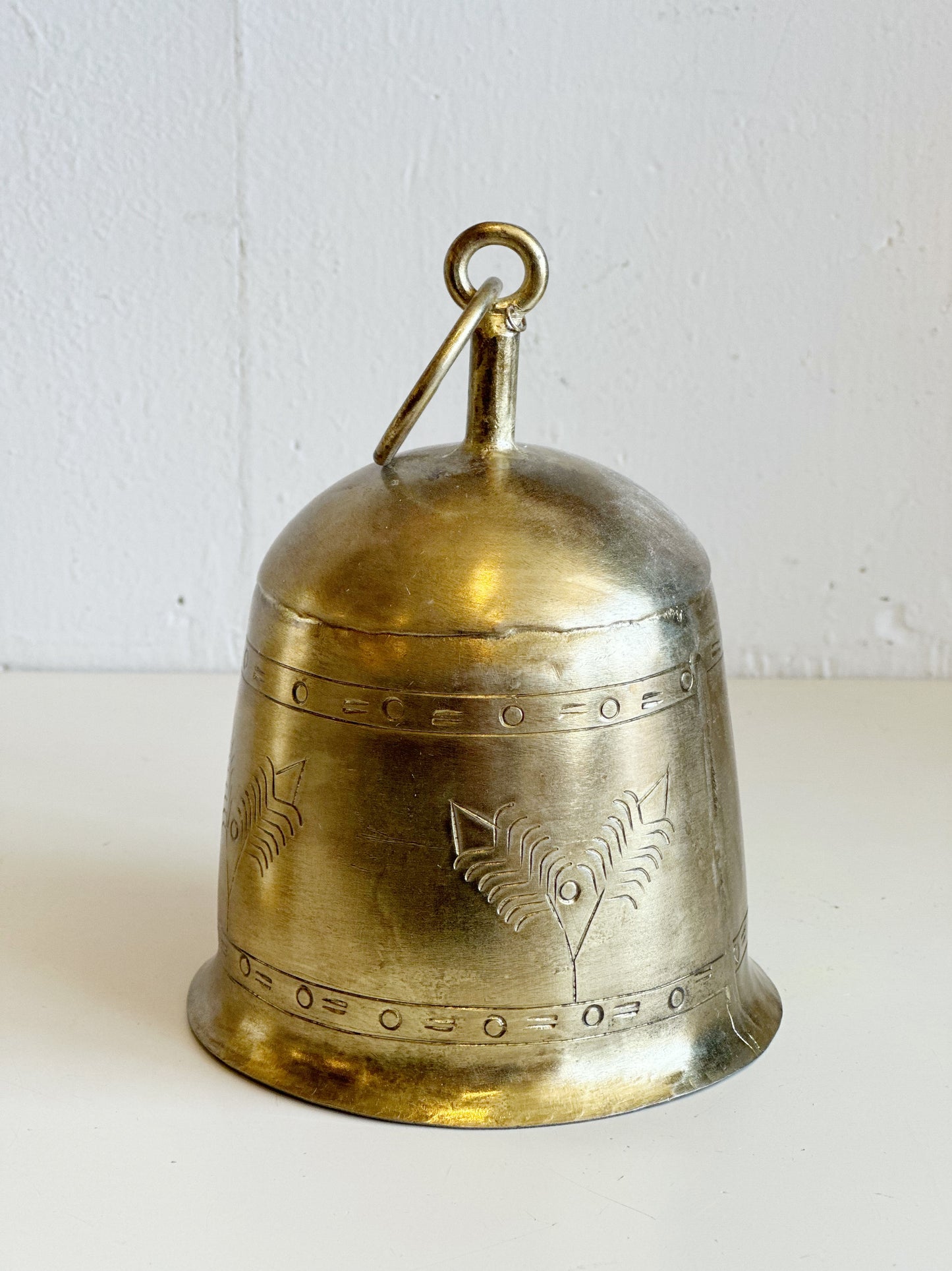 Bell with Brass Finish