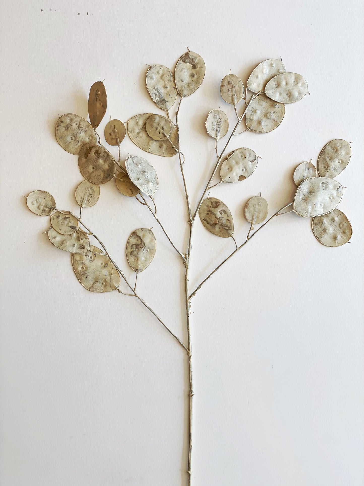Faux Lunaria Silver Dollar Stem