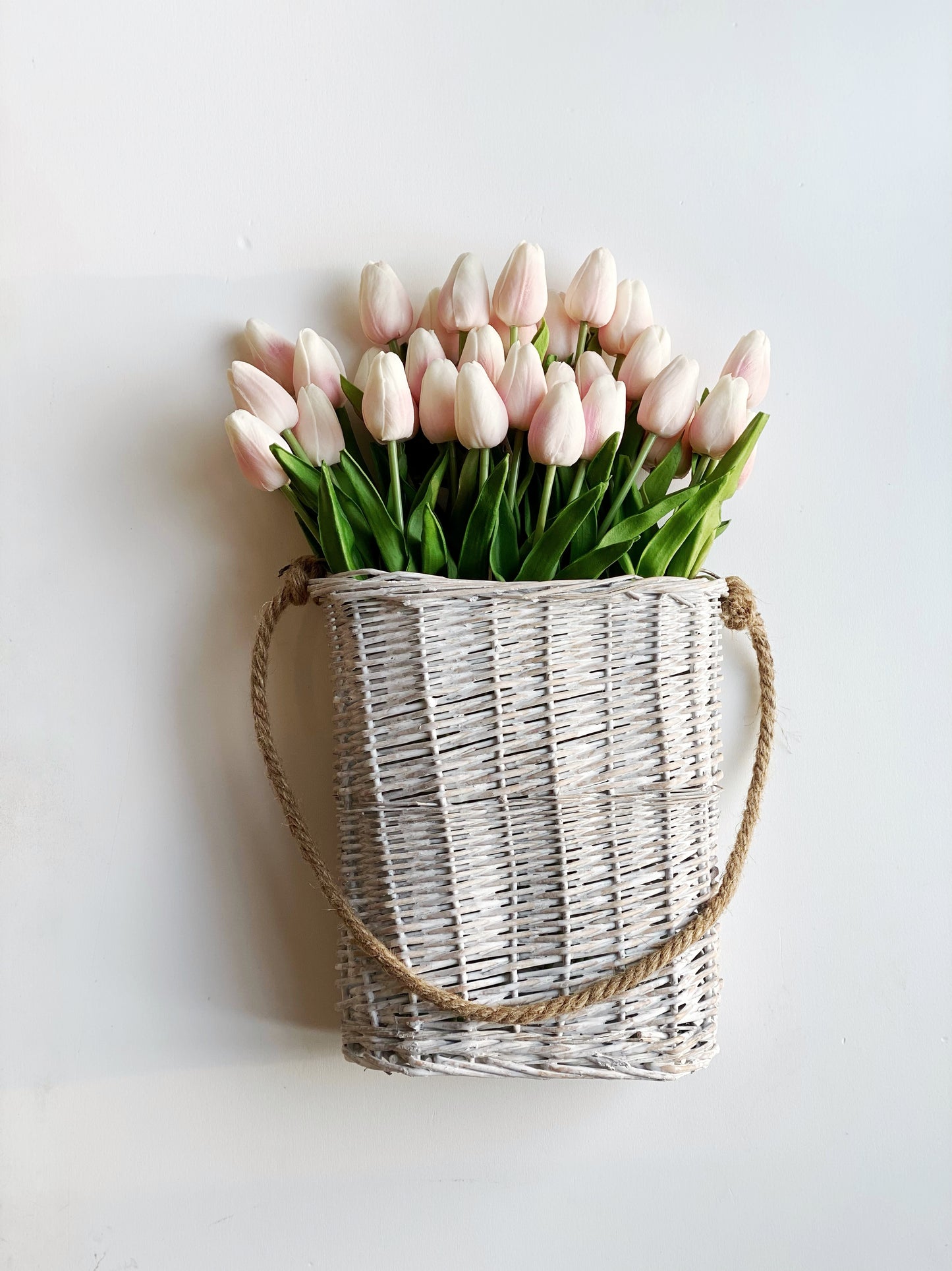 Willow Basket White Wash