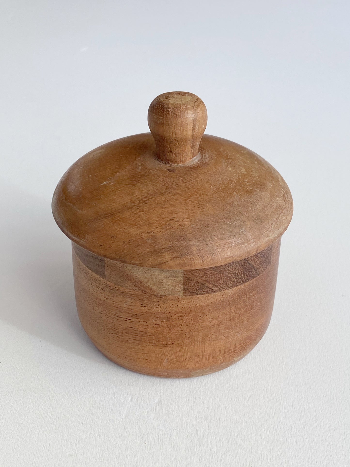 Acacia Wood Salt Box