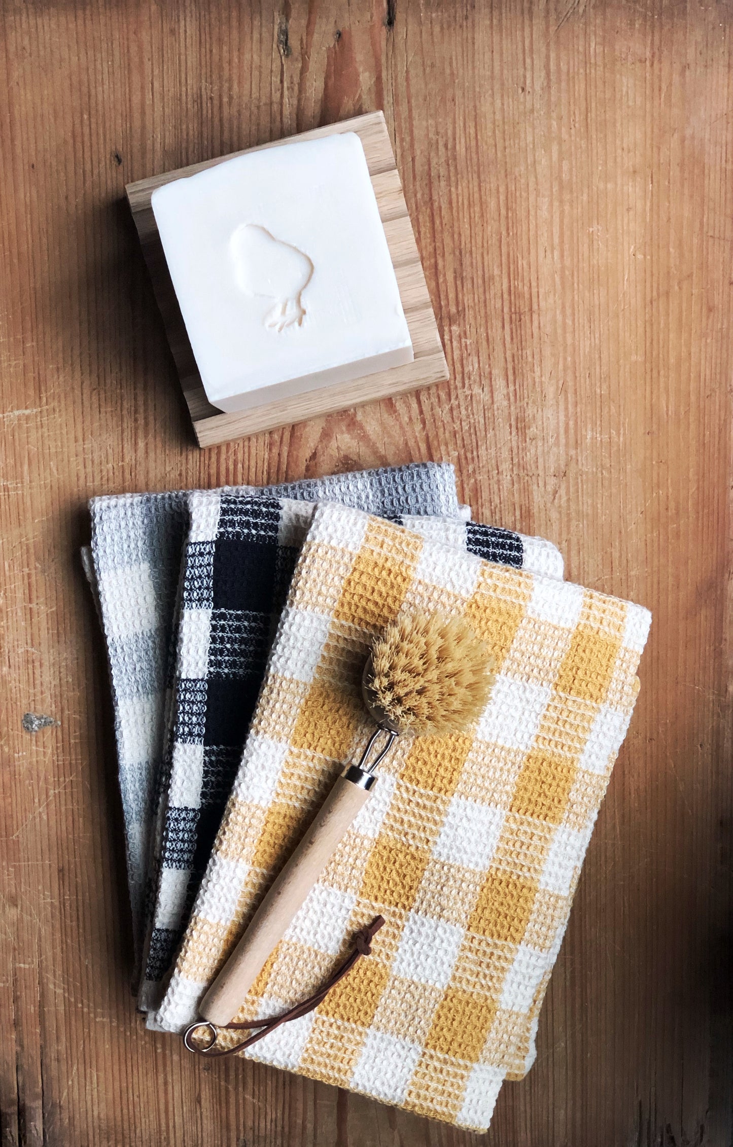 Dish Brush-Light Wood