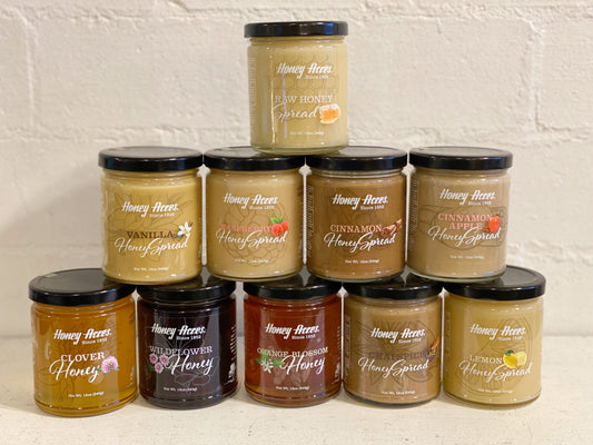 Honey Acres in LARGE Glass Jar