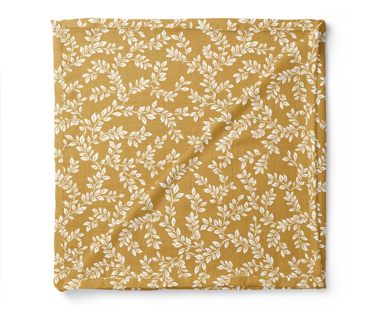 Leafy Sprig Swaddle Blanket
