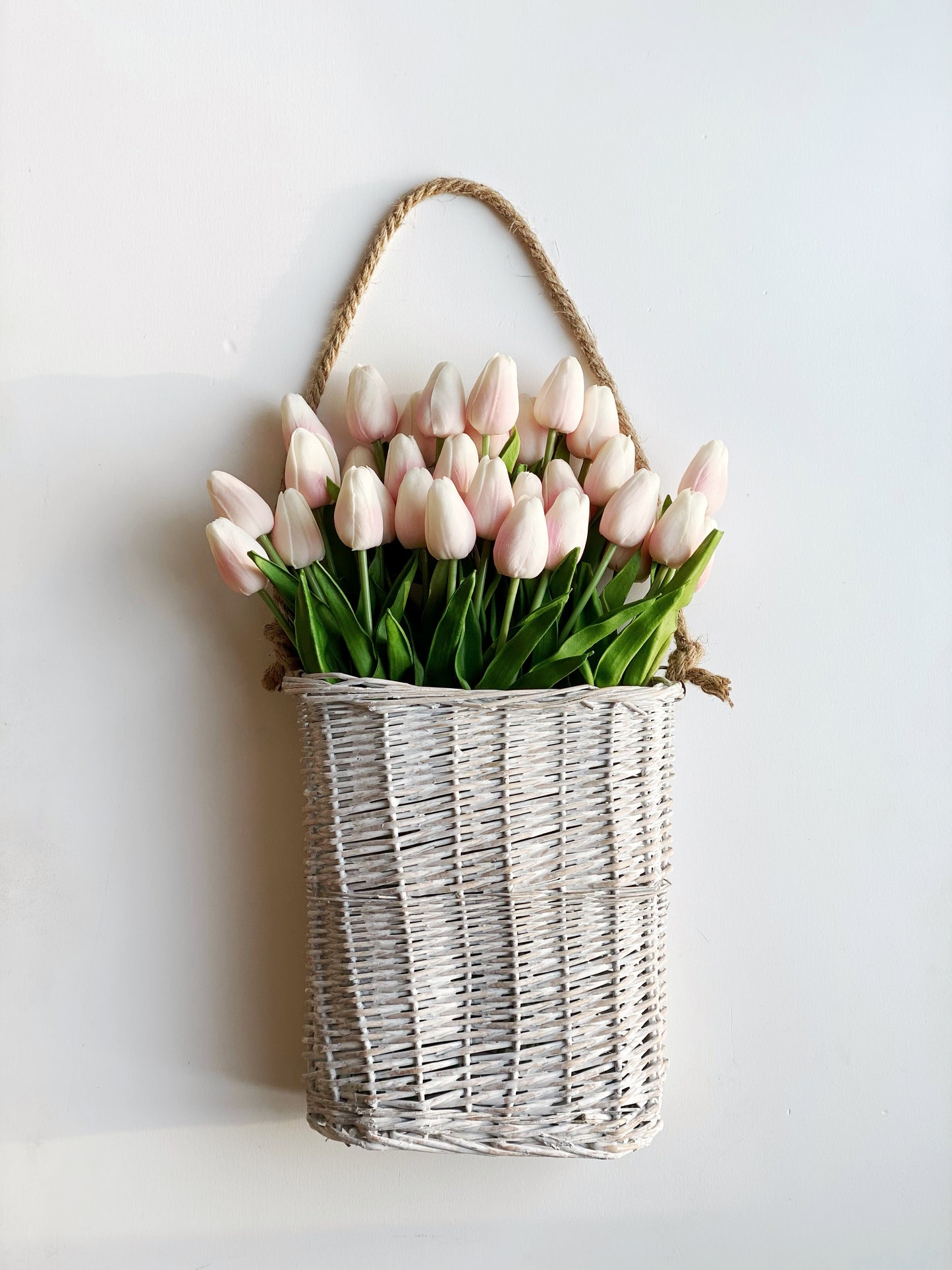 Willow Basket White Wash