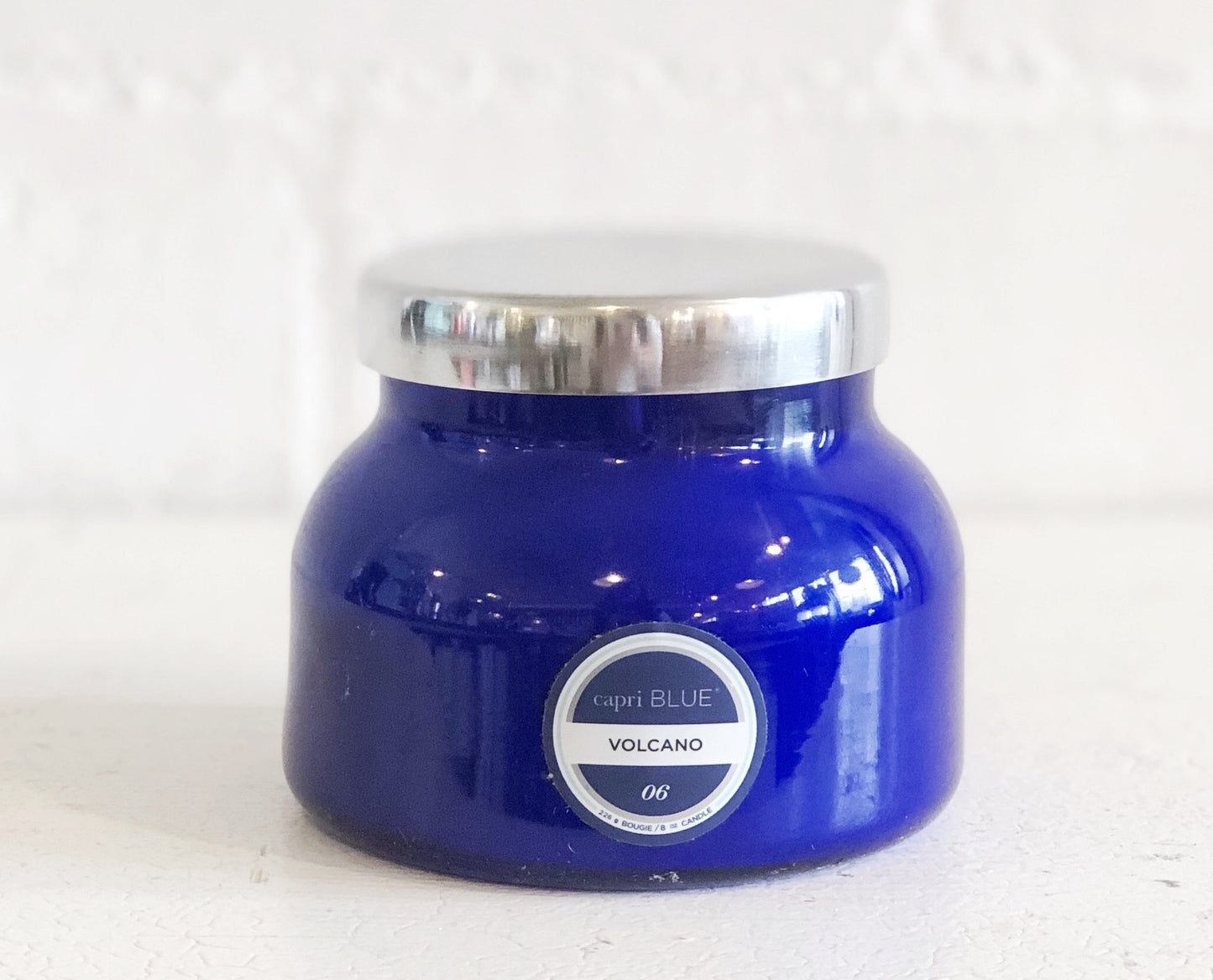 CapriBlue Volcano Candle -Blue Glass