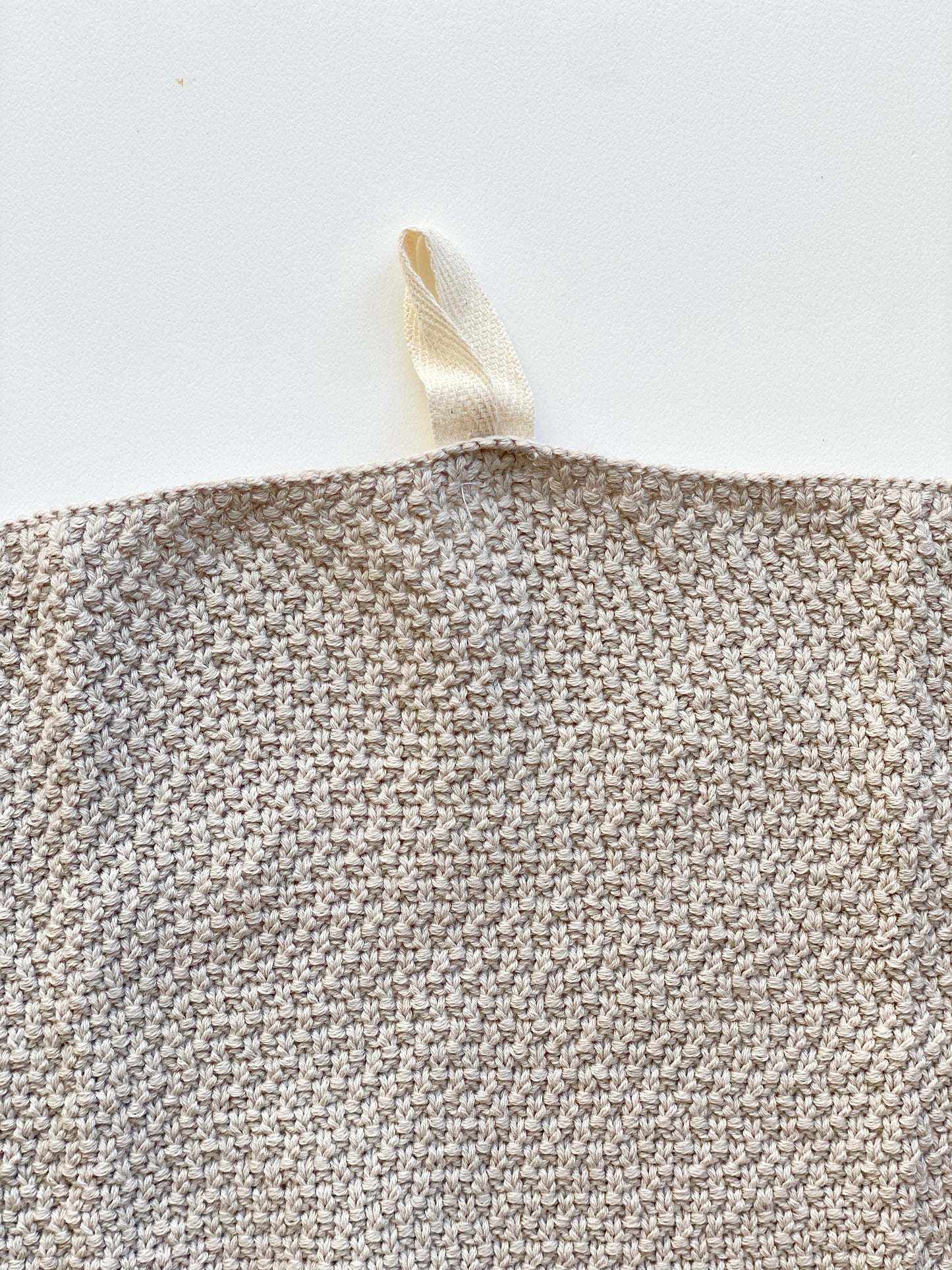 Cotton knit towel