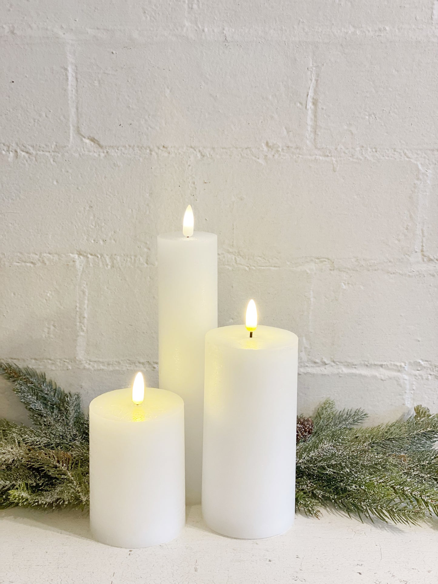 LED Faux Wax Candle