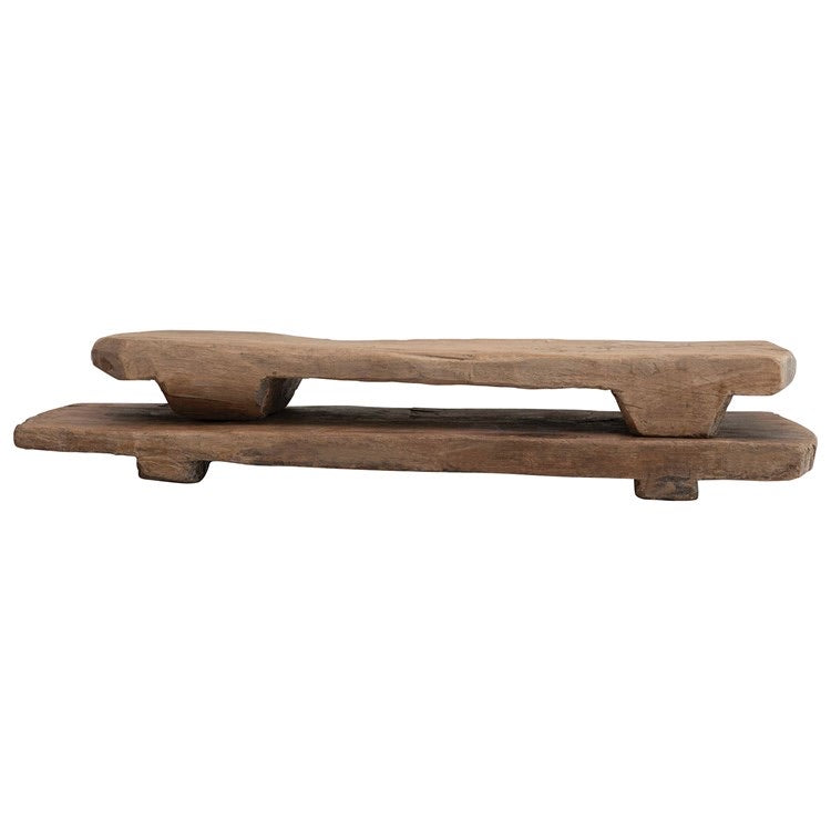 Wood Pedestal Board- as found, each vary