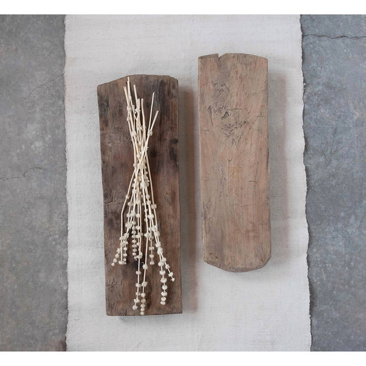 Wood Pedestal Board- as found, each vary
