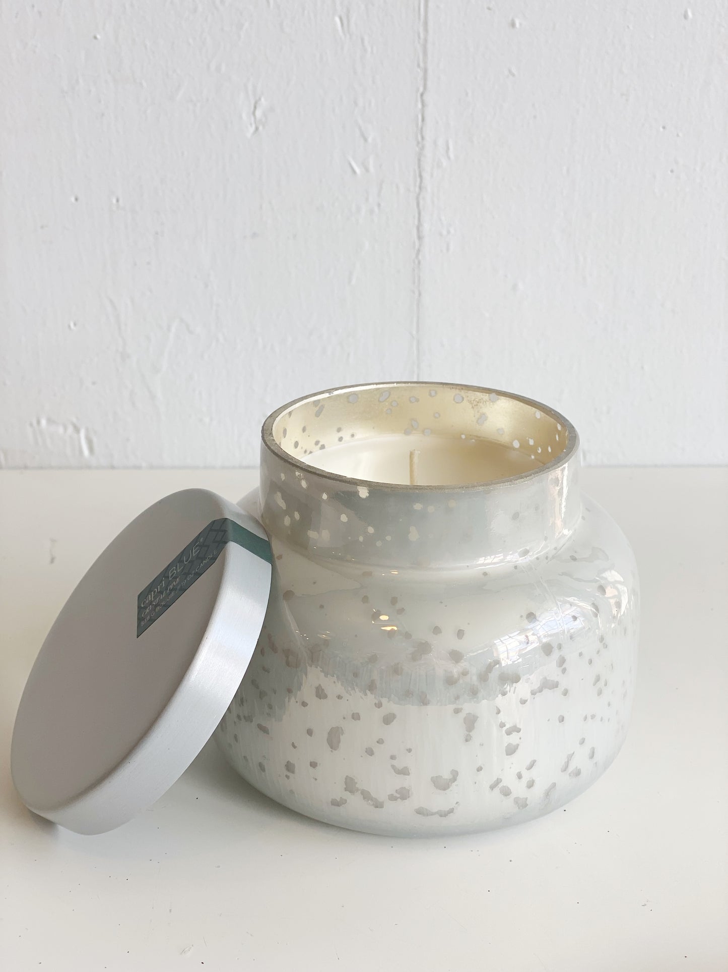CapriBlue Crystal Pine Mercury Etched Jar Candle