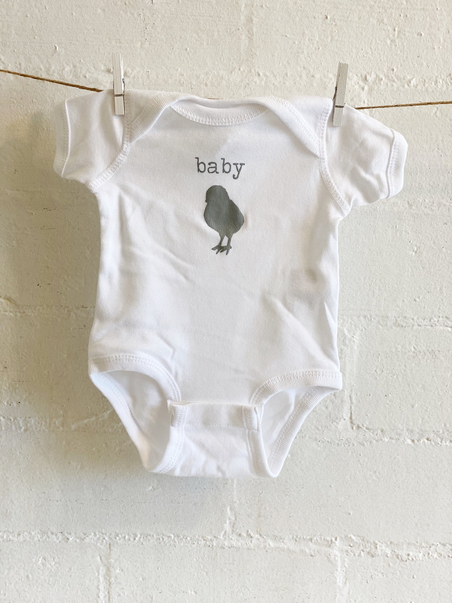 baby chick onesie