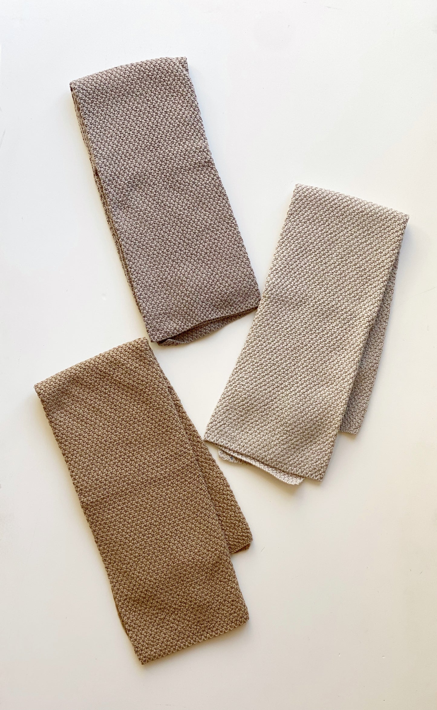 Cotton knit towel