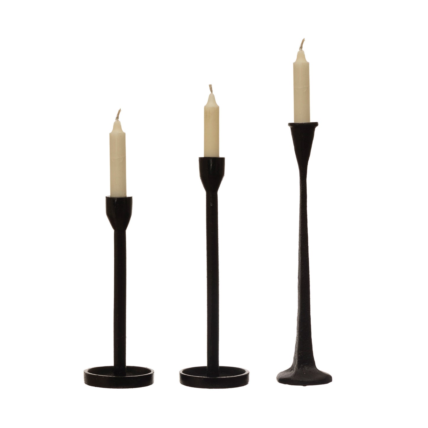 Cast Iron Taper Candle Holder