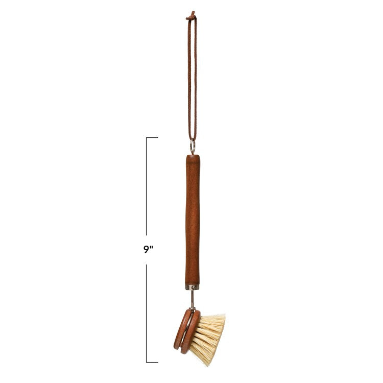 Dish Brush-Dark Wood