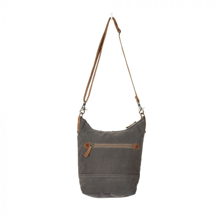 Aloe print shoulder bag