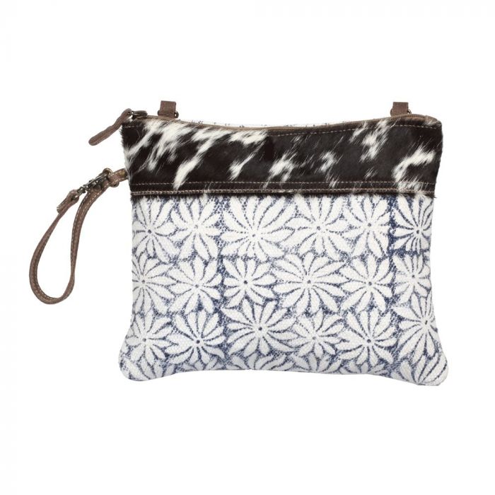 Noir & Flower rug Crossbody