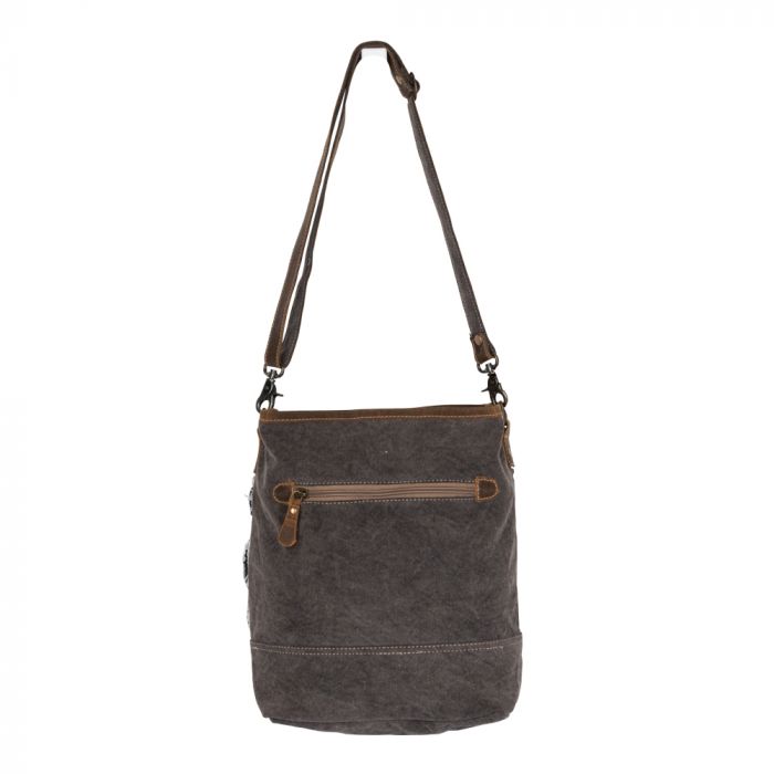 ELEGANT CANVAS SHOULDER BAG