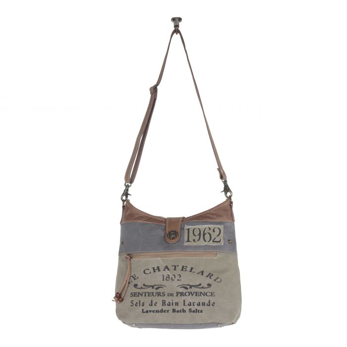 PSYCHEDELIC GRAY SHOULDER BAG