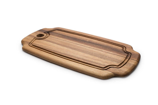 Ironwood Pinehurst Cheese Board, Acacia Wood, 15" x 8"