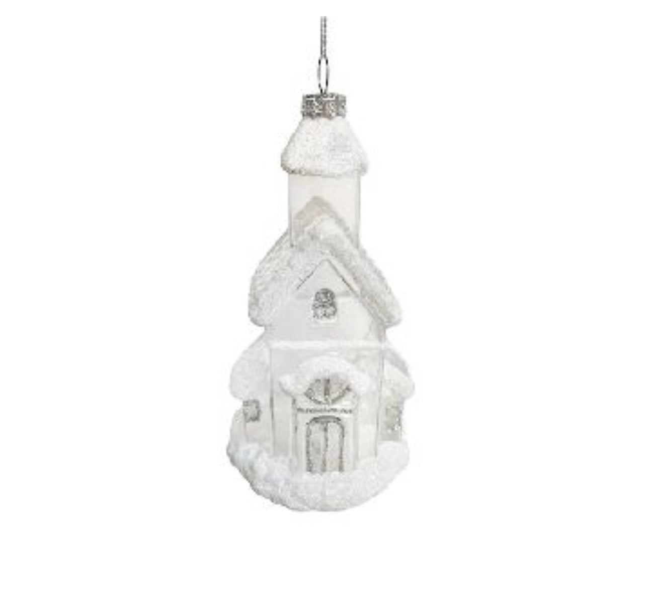 Glass Church Ornament