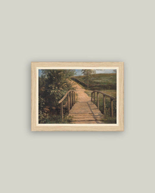 Bridge over a Stream in Assens: 6x4