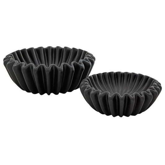 Black Lehriya Bowls Porcelain