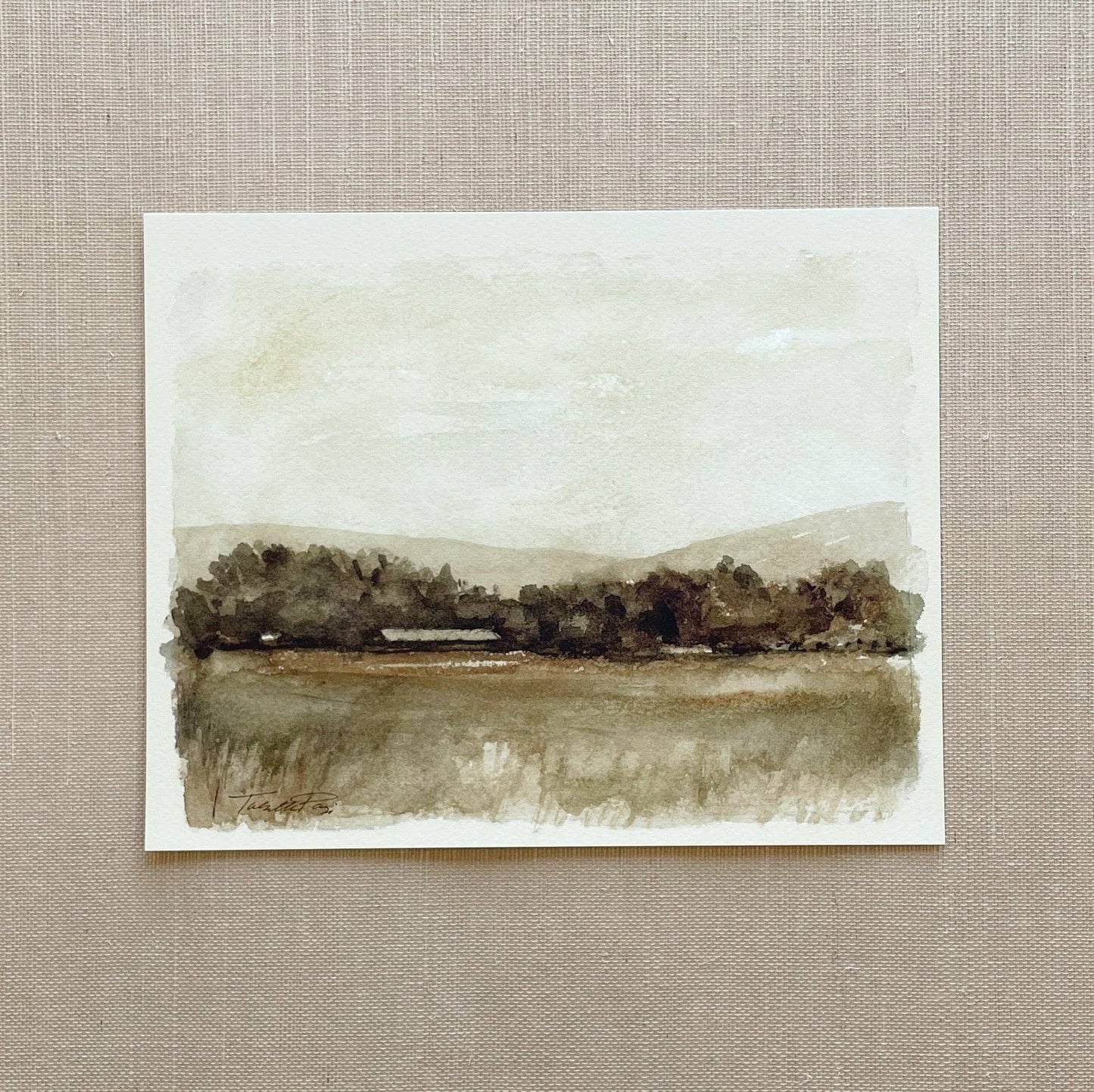 Take Me Home Vol. V - Watercolor Giclée Paper Print: 8 x 10"