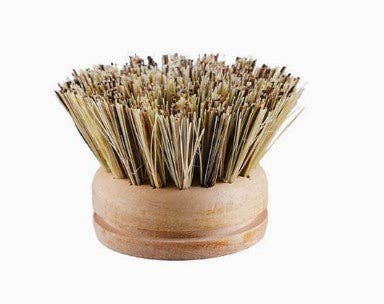 Long Handle Pot Brush: Horsehair