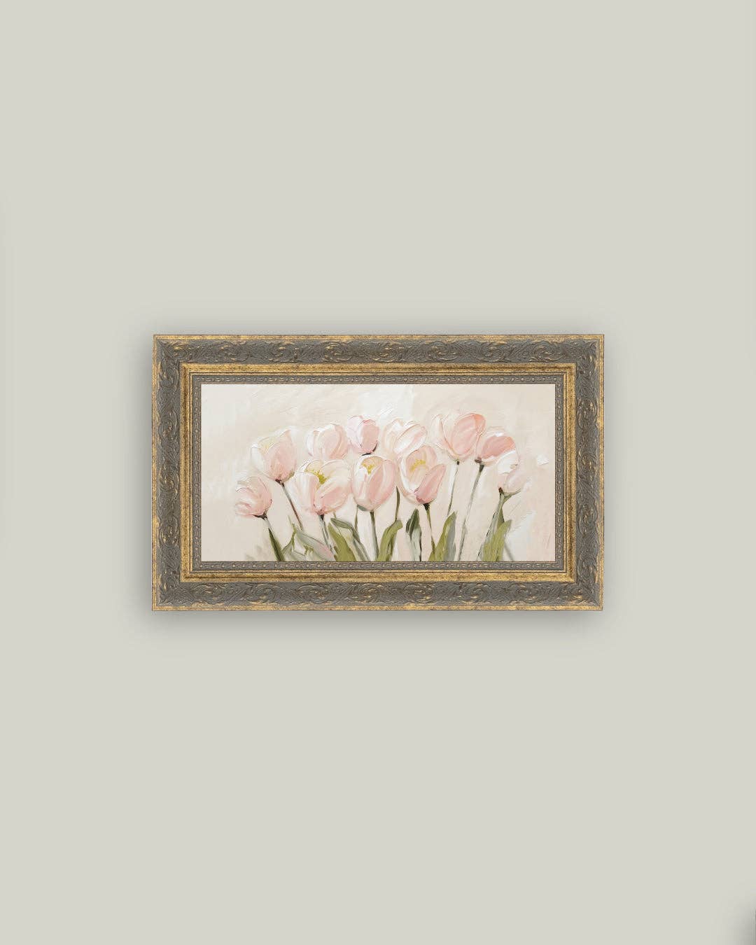 Pink Tulips: 12x7
