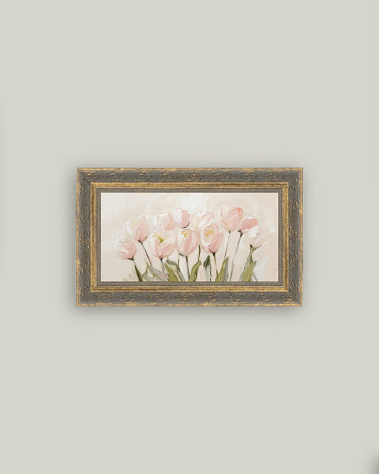 Pink Tulips: 12x7