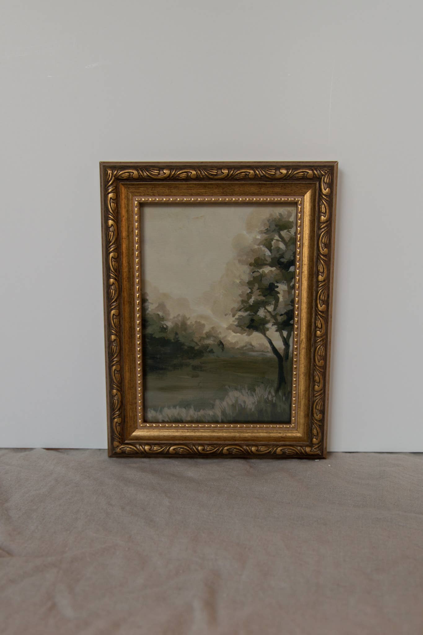 Antique Style Framed Art Print-Landscape-"Families Restored"