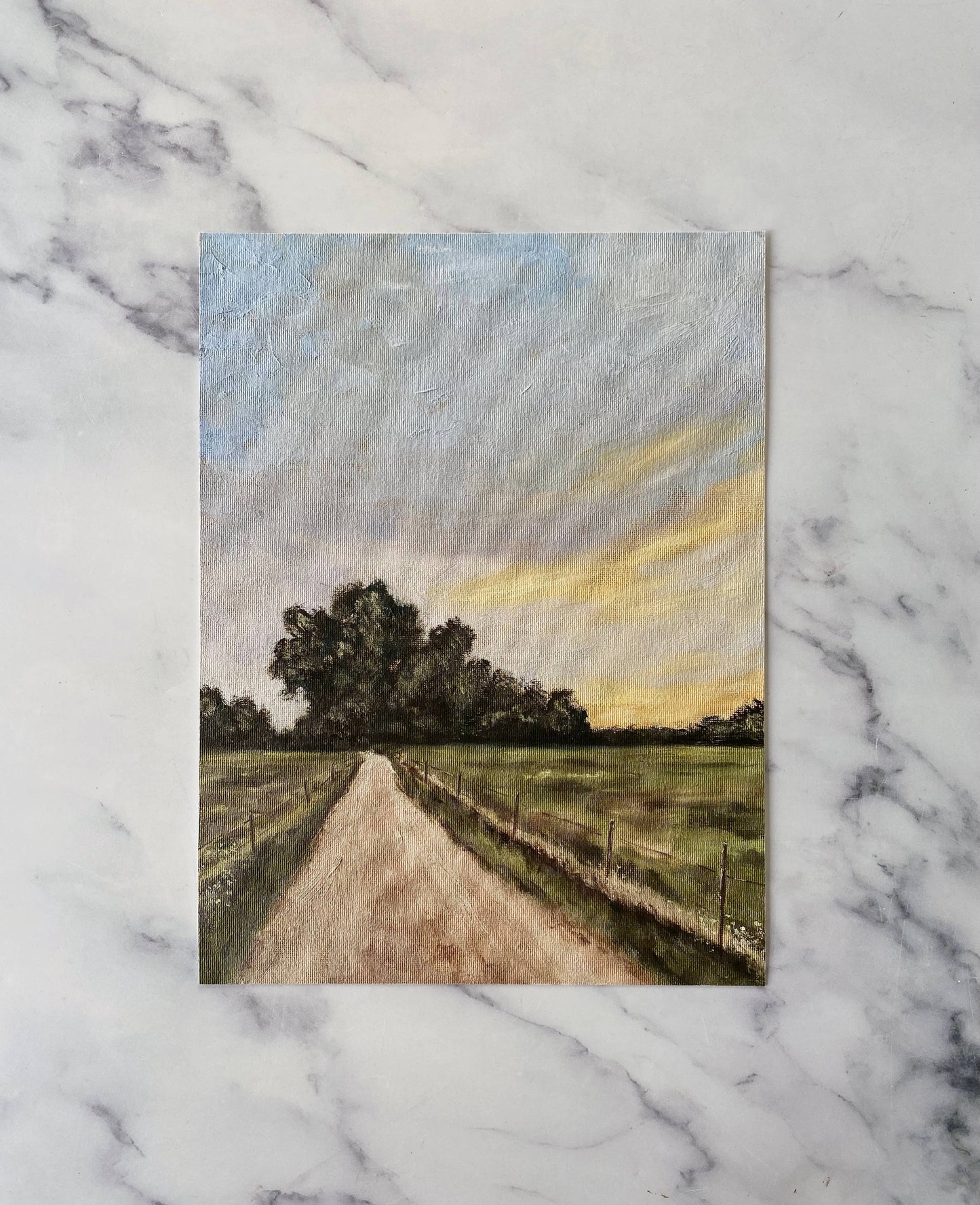 COUNTRY ROAD - Art Print (unframed): 8x10"