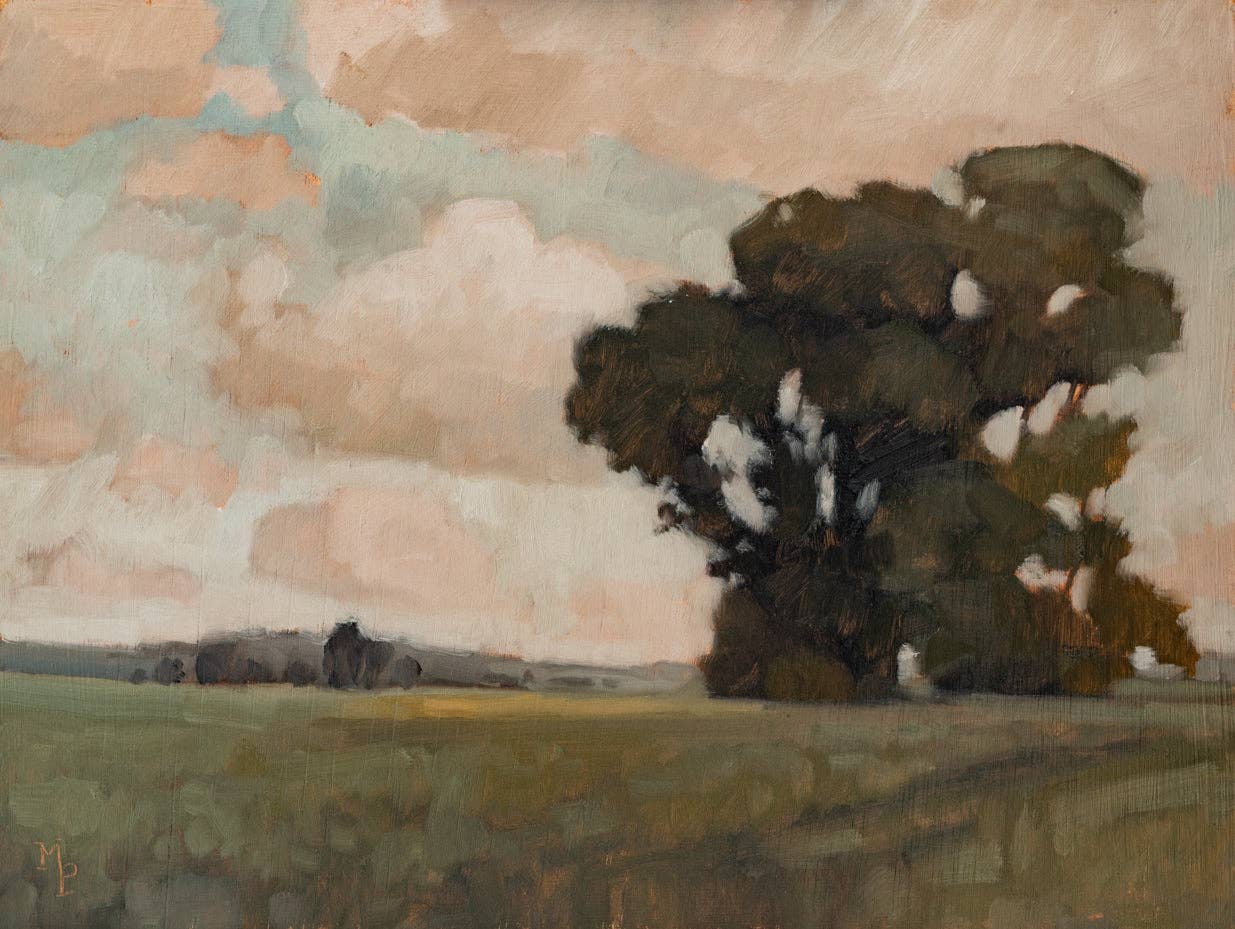 Stately Maryland Tree Print: 5x7
