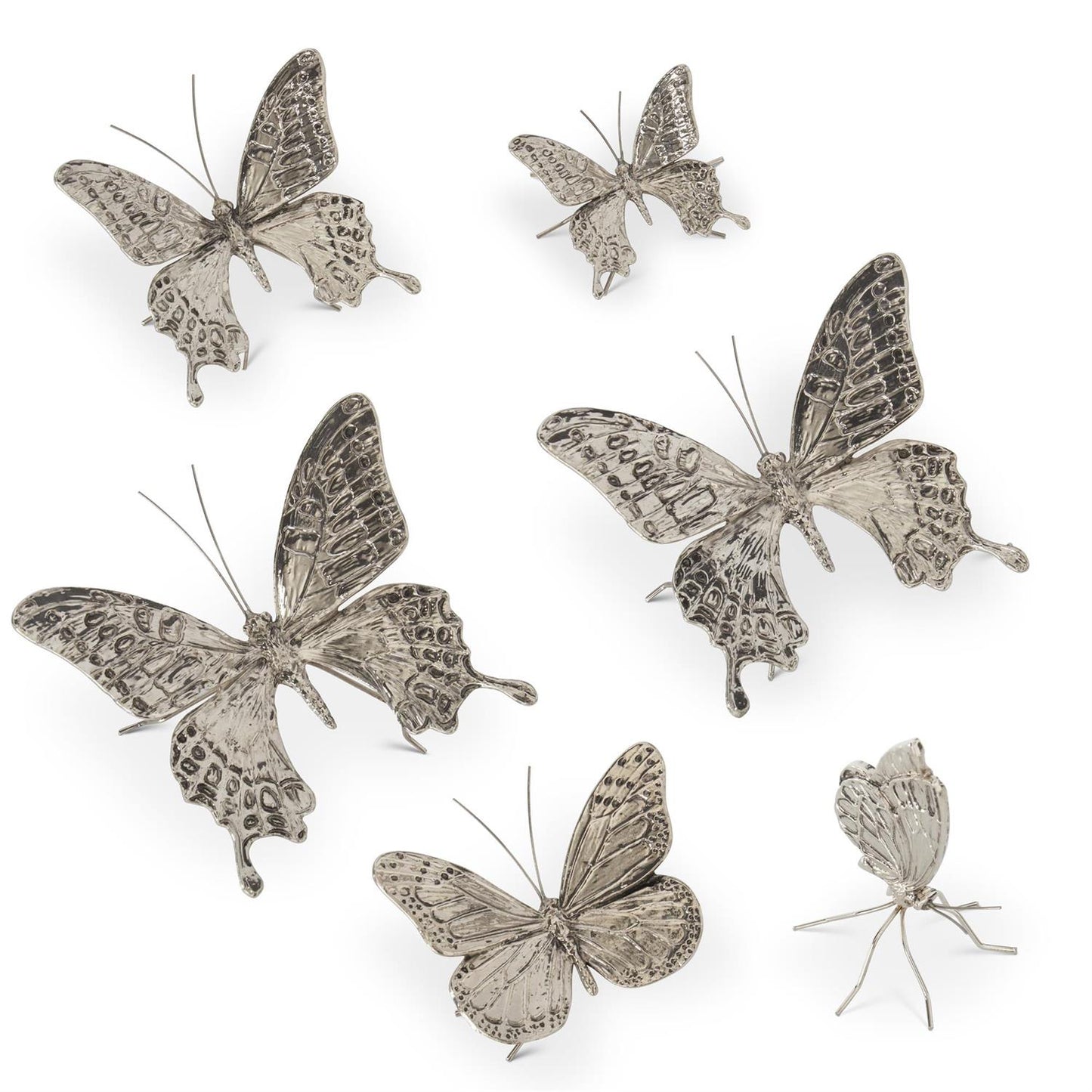 SILVER BUTTERFLIES