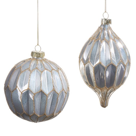 White Pearlescent Ornament