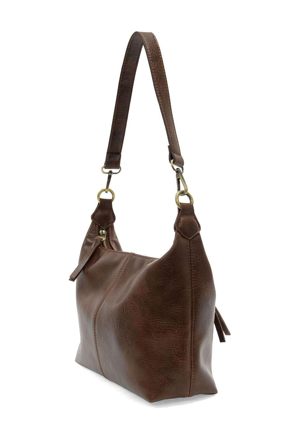 Danna Top Zip Crossbody - Hickory