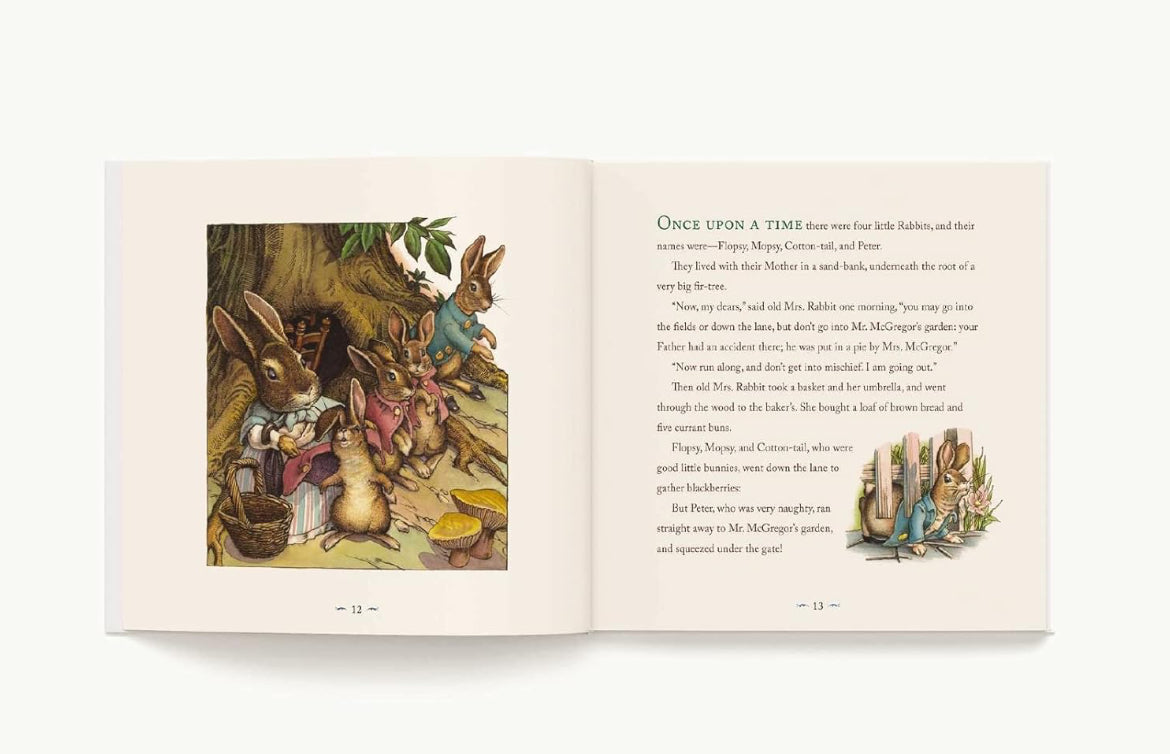 The Classic Tale of Peter Rabbit Classic Heirloom Edition: The Classic Edition Hardcover with Slipcase