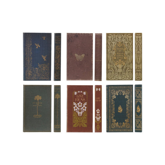 Paper Notebook with Book Design, 6 Styles Available