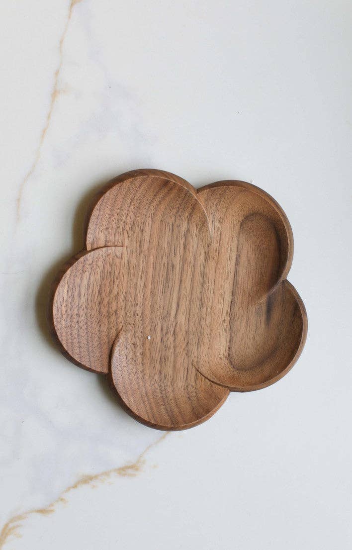 Black Walnut Plum Coaster: Coaster