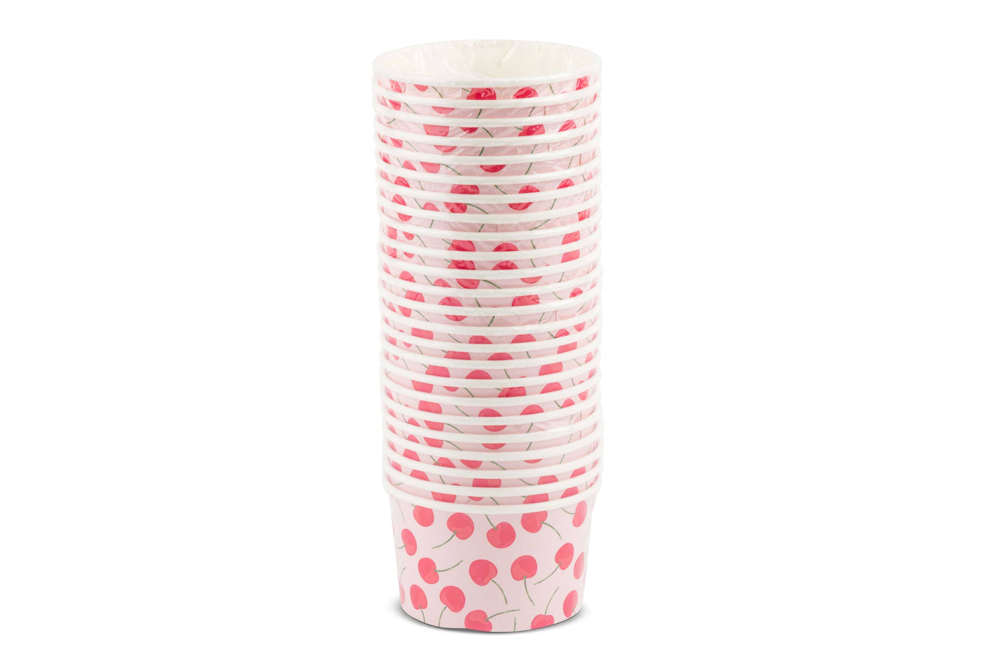 Set of 24 10oz Paper Snack Cups - Cherries