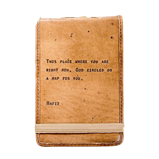 Leather Journal 4x6”