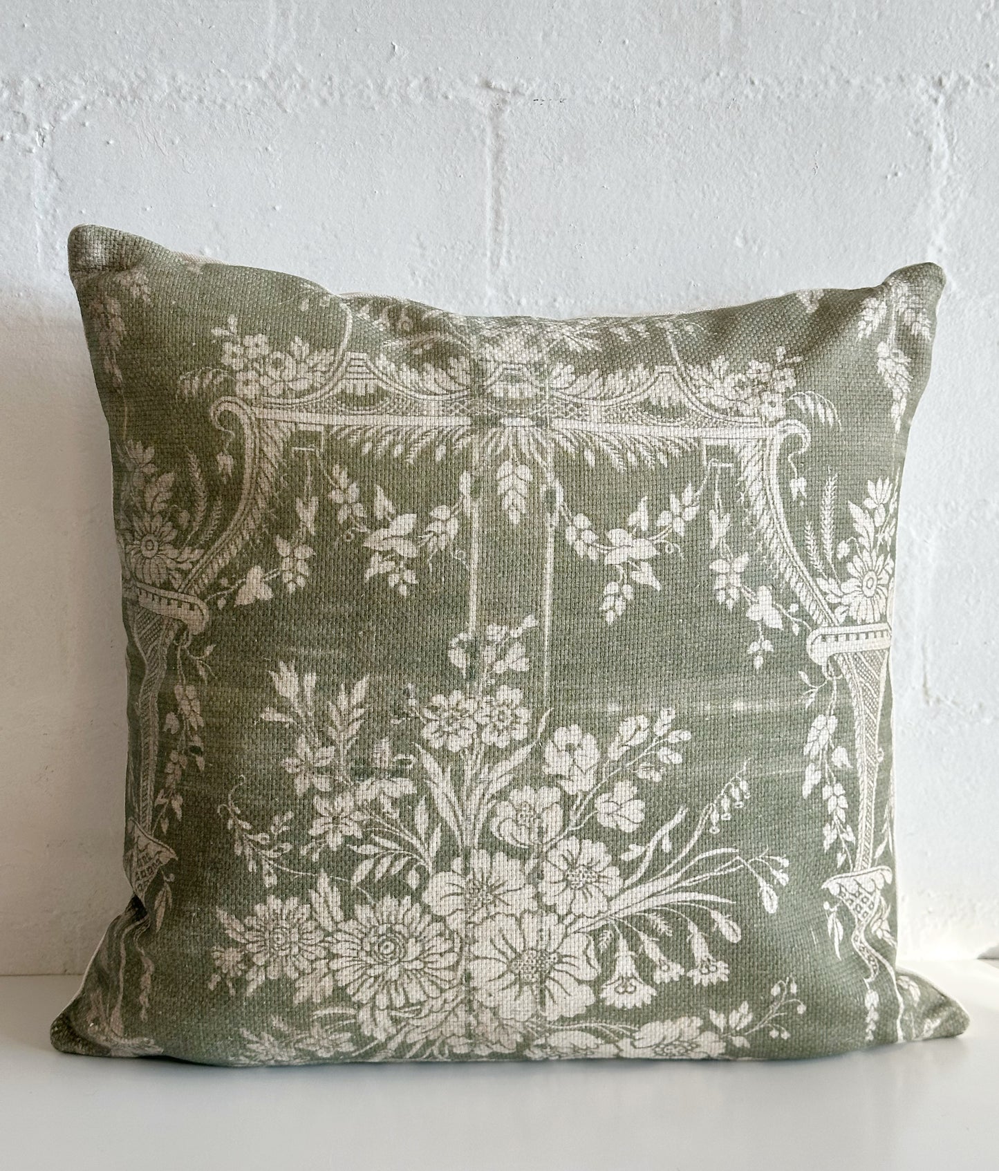 Pillow - French Country Sage Floral