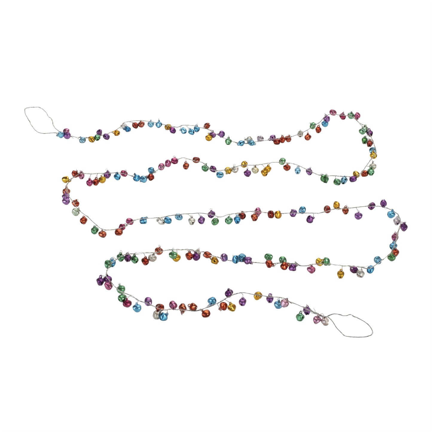 Mini Bell Garland 5.5'L Metal