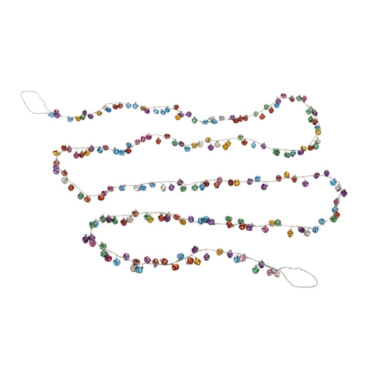 Mini Bell Garland 5.5'L Metal