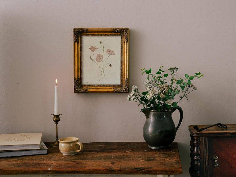 POPPIES - Art Print (Unframed): 5x7"