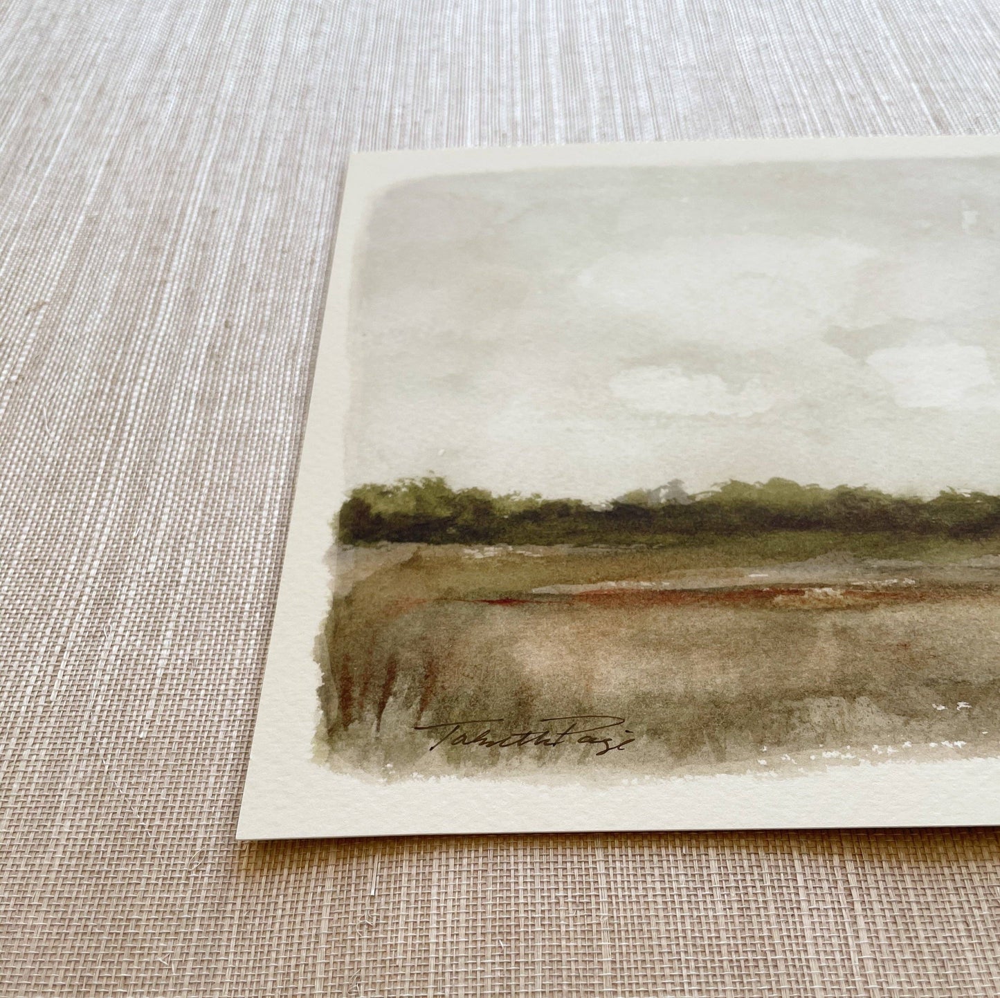 Take Me Home Vol. VI - Watercolor Giclée Paper Print: 8 x 10"