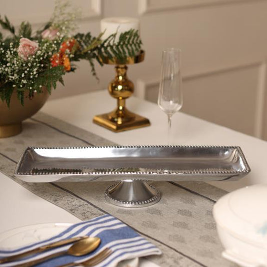 Polished Footed Platter