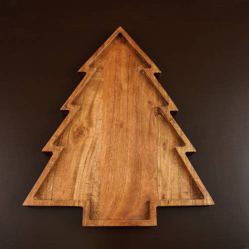 Wooden Tree Platter