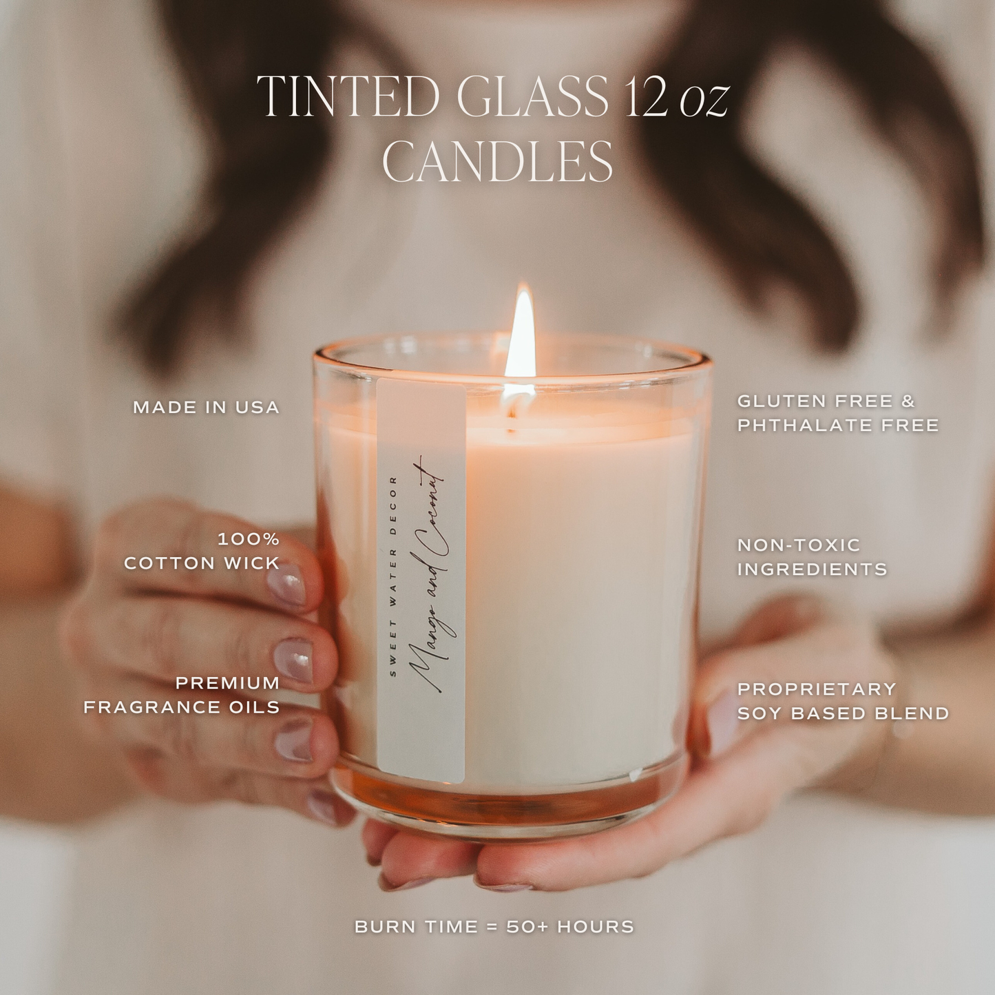 Lavender and Sage 12 oz Soy Candle